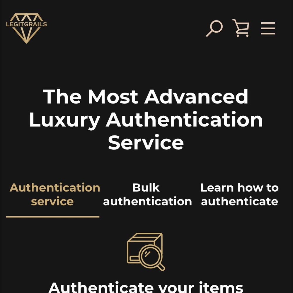 Certificate of Authentication
